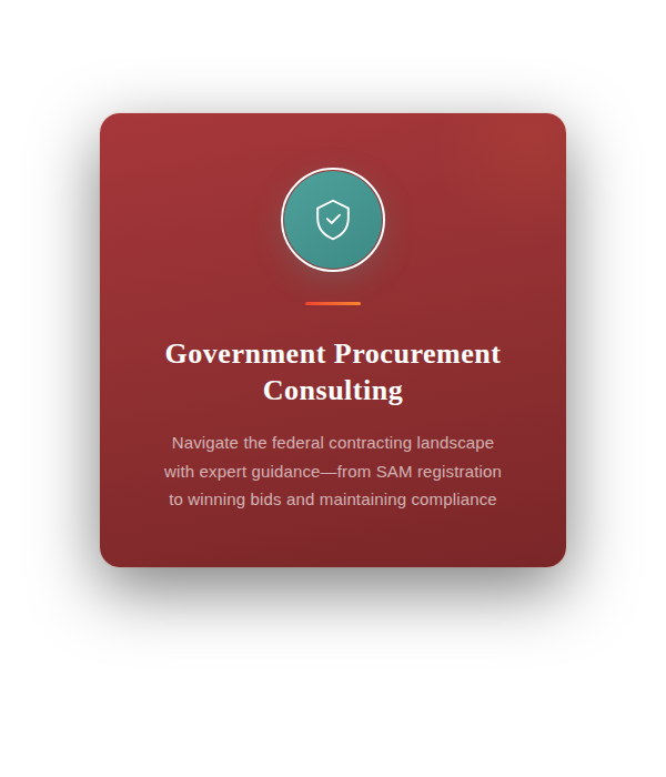 BBOP Center Business Consulting Services - Government Procurement Consulting